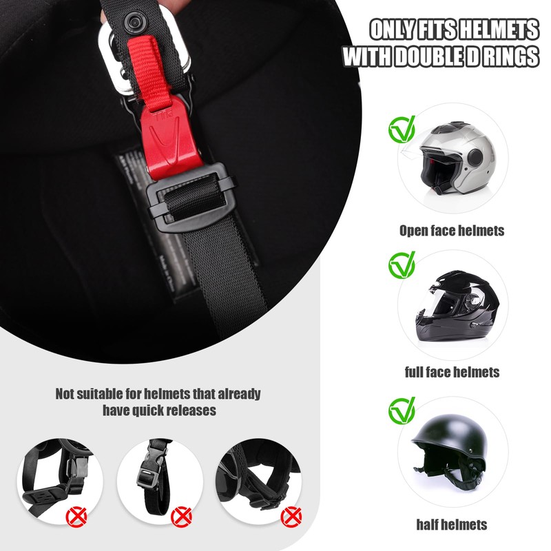 Helmet Quick Release Buckle Kit, Quick Release Strap Buckle Replacement