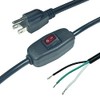 18AWG Replacement Power Cord Open End with On/Off Power Switch