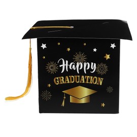 Operitacx Graduation Card Box 2025 Congratulations Degree Card Box Holder Class of 2025 Foldable Card Holder for Graduation Party Favours