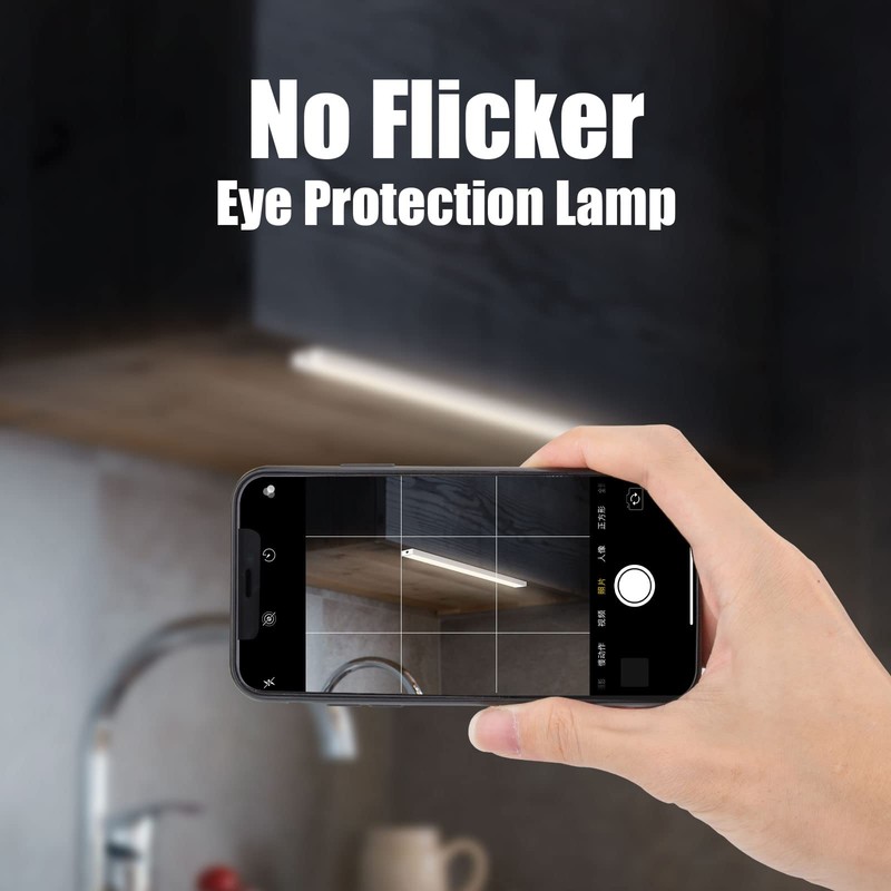 2Pack LED Under Cabinet Light LED Light Bar with USB