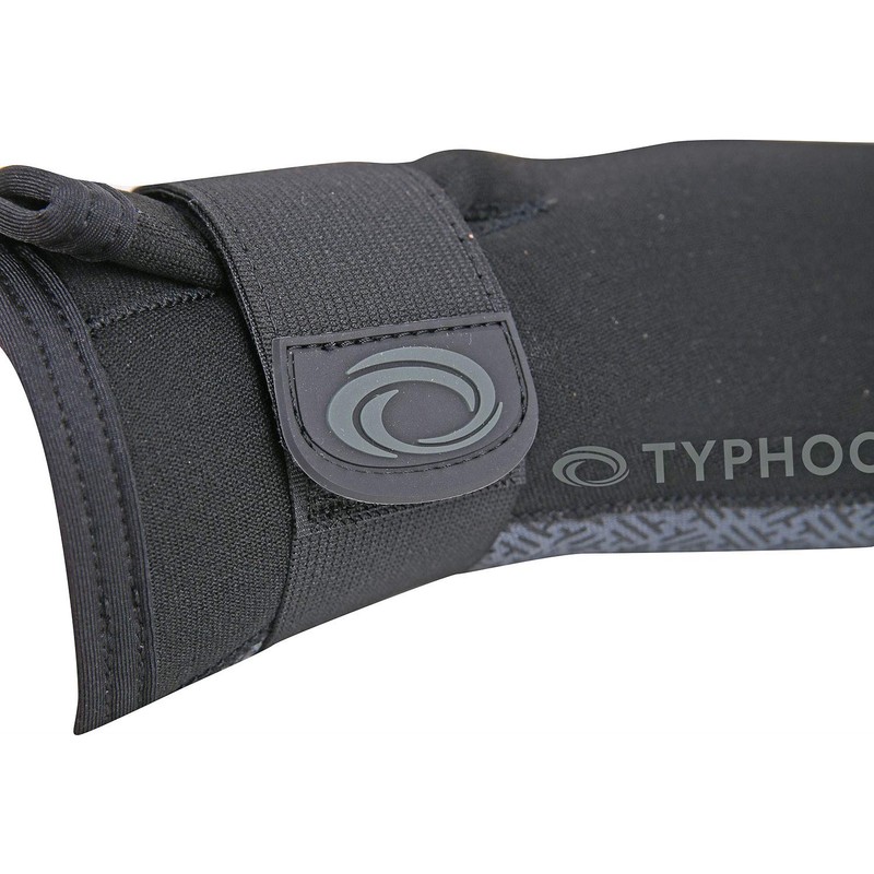 TYPHOON Kilve 3mm Divers Wetsuit Gloves 2023 - Black, Black/White,