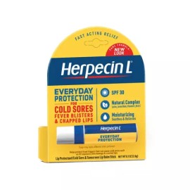 Herpecin-L HL 30 Lip Protectant Cold Sore & Sunscreen Lip Balm Stick 0.1 Ounce