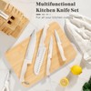 Knife Set, Astercook 22-Piece Kitchen Knife Set with Block &