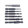 Hex Shank Combination Drill Tap 3 in 1 High Speed