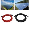 2Pcs Solar Panel Extension Cable 10AWG 6mm² Solar Extension Cable