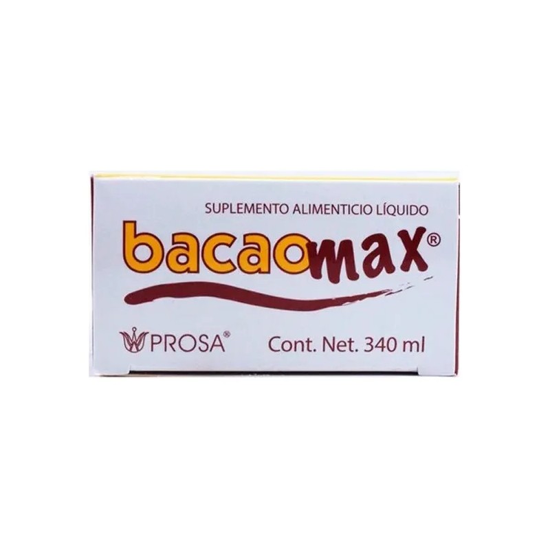 Jarabe De Higado De Bacalao Bacaomax 340ml Sabor Sin Sabor