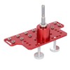 Shelf Pin Drilling Jig Drill Guide Drilling Template Woodworking Tools