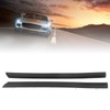 1 Piar Front Rear Door Gasket Seal Rubber Edge Trim