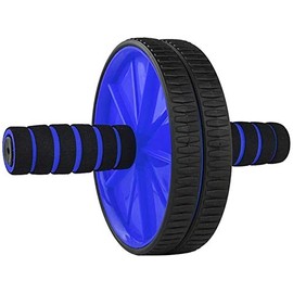 Wheel Roller Abdominal Wheel Kit Fitness Core Roller Wheels Machine with Knee Pad and Soft Handles Ab Roller Wheel for Men Women Home Gym (Color : H)