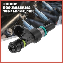 ACROPIX 4Pcs 16600-3TA0A FBY21B0 Fuel Injector for Nissan Altima 2.5L 3.5L CVT BASE S SV SL 2013-2015 for Nissan Rogue 2.5L CVT S SV SL 2014-2015 Car Parts