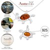 Women's 925 Sterling Silver Necklace with Nano Coating Protection Oval