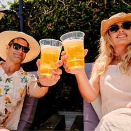 Repurpose 100% Compostable Plant-Based Clear Cold Cups, 16oz, 50 Count, BPA & PFAS Free, FDA Non-Toxic, Certified BioBased