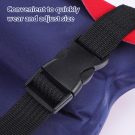 BESPORTBLE Inflatable Swim Belt: Swim Training Belt Swimming Belt For Adults, Back Float Kids Swim Belt Swimming Training Aid Waist Belt With Buckle And Rope For Swimming