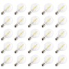 Creative Hobbies Clear LED Globe G40 Replacement Bulbs for Outdoor
