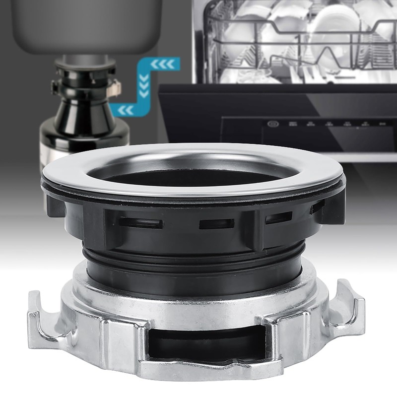 Stainless Steel Garbage Disposal Flange Kit, Sink Mount with Splash