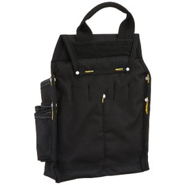 CLC Custom Leathercraft 5505 Professional Electrician's Tool Pouch, Ballistic Poly, 12Pocket , Black