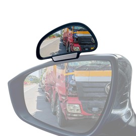 jose2015 Blind Spot Mirrors, blindspot mirror for Cars LEFT，Universal Adjustable HD Glass Wide Angle Side Rearview Mirror for Safety Auxiliary Parking