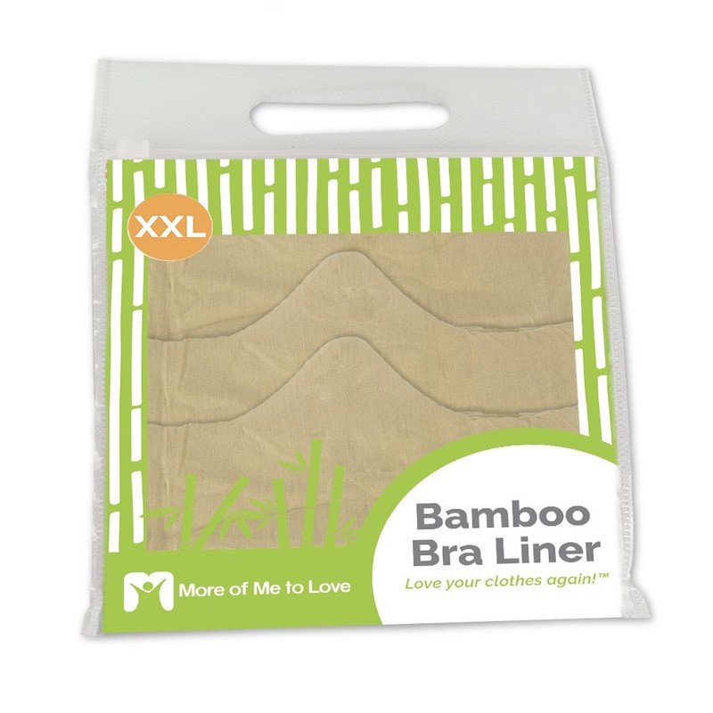More of Me to Love Bamboo Bra Liner 3-Pack XX-Large