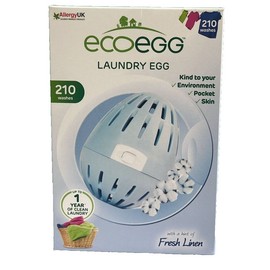 Ecoegg 2x Ecoegg Laundry Egg - 420 Washes total Fresh Linen - Natural Detergent