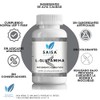 L-Glutamina 100% Puro 120 cápsulas con 500 mg c/u. Calidad
