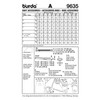 Burda Schnittmuster 9635 - Set di cucito per accessori per