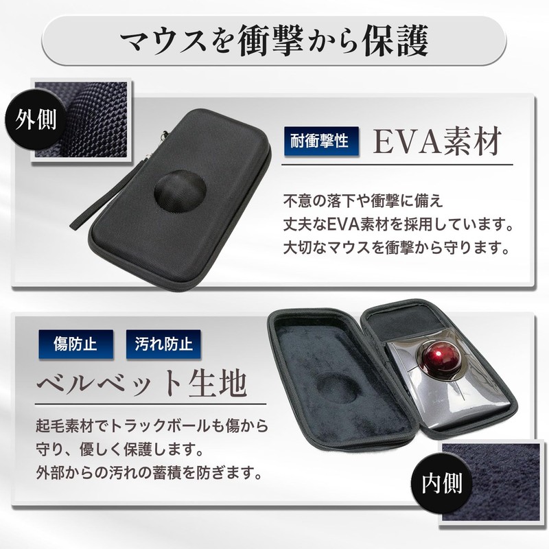 SPEATLE Storage Case for Kensington Slimblade Pro Wireless Trackball Compatible