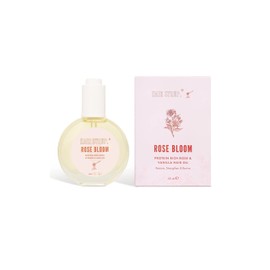 Hair Syrup | Rose Bloom Leave-In Hair Oil | To Revive, Nourish, Condition & Restore Damaged Hair | Infused with Rose Hip, Vanilla & Botanical Extracts | Vegan | 100% Natural | 50ml