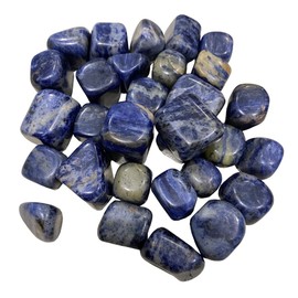 VIE Naturals Tumbled Crystals, 250g Pack, Sodalite