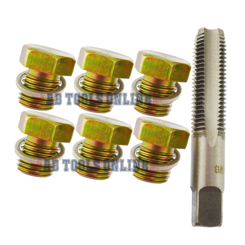 Sump Plug/Oil Drain Repair/Rethreader Kit M12 - M13 Thread AN044