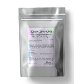 Sodium Coco Sulfate SCS (16 Oz / 453 Grams) Sodium Coco Sulfate Powder Natural Surfactant for DIY Shampoo, Soap, Body Wash, and Hair Care Products by Talsen Chemicals