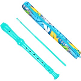Yop-yes Descant Soprano Recorder Music Recorder Instrument for Kids Flute Kids Recorder with Cleaning Rod + Case Bag