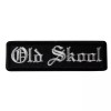 OLD SCHOOL Embroidered Jacket Vest Patch Emblem Old English Biker