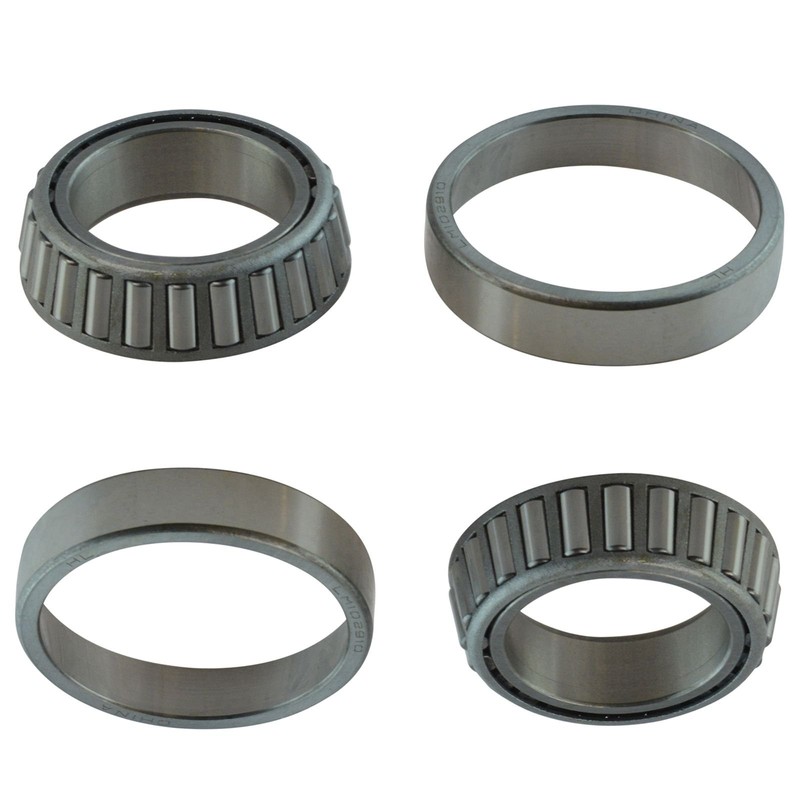 TRQ 8 Piece Inner & Outer Wheel Bearing Race w/Seal