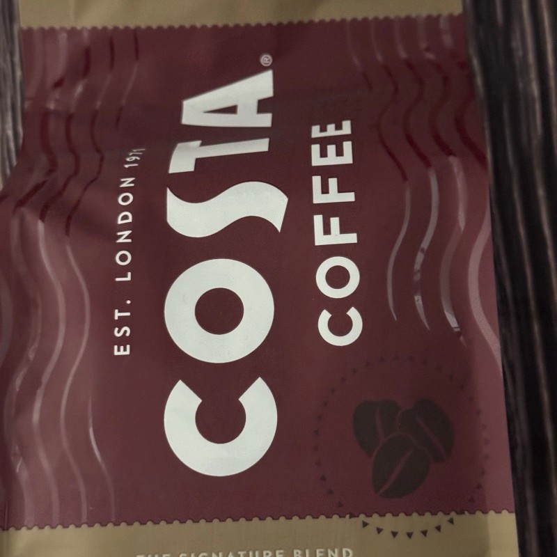 Costa Coffee Ground Dark Roast 12 oz Bold & Chocolately