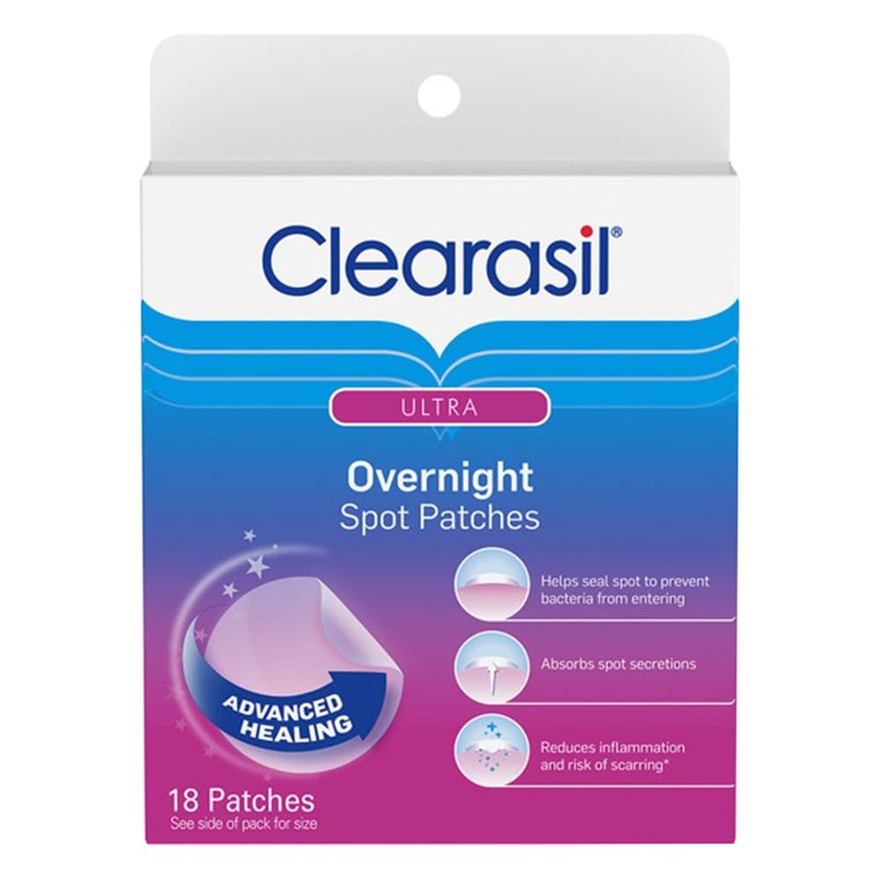 Clearasil Stubborn Acne Control 5in1 Pimple Patch, 18 Count