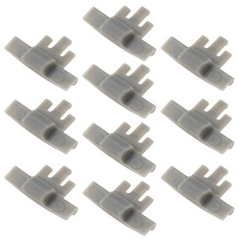ECSiNG 10 Pieces 86 Degree Angle Restriction Hinge Clip for Opening Degree Restrictor Clips 86 Degree Kitchen Cabinet Door Restraints Plastic