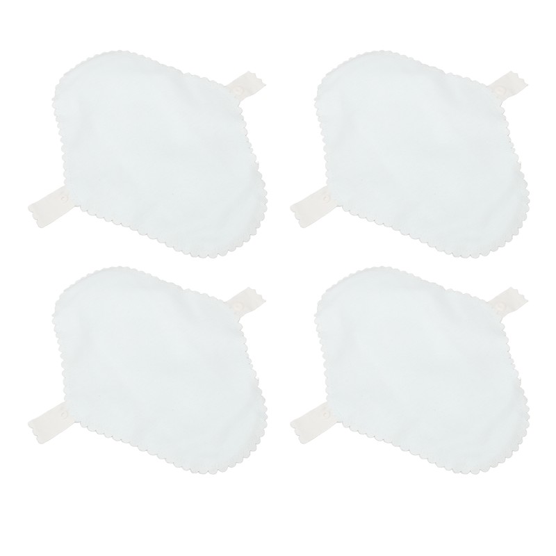 4pcs Feminine Cloth Pads Blue Pure Cotton Washable Reusable Breathable