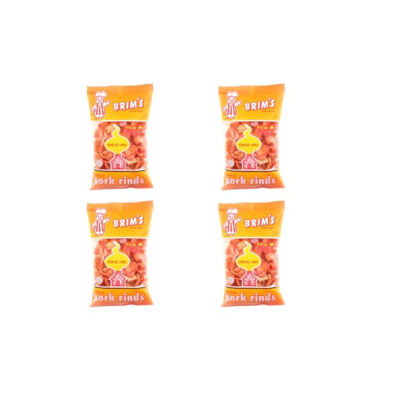 Generic SOL MAR Fried Pork Rinds - 4 Pack Crunchy