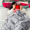 Bedsure Fleece Throw Blanket for Sofa - Soft Cosy Fluffy