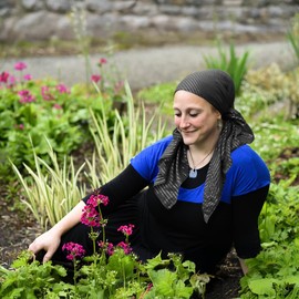 Wrapunzel Cotton Square Scarf Israeli Tichel Soft Natural Fabric for Head Wrapping and Hair Covering