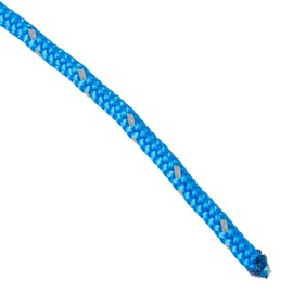 Bluewater Ropes 3mm x 50ft Niteline Reflective Blue Accessory Cord (500350BL)