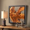 HomeSoftThings Farmhouse Wall Art Rustic Live Edge Solid Teak Wood