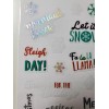 Unbranded 2 sheets - Holiday Sentiments