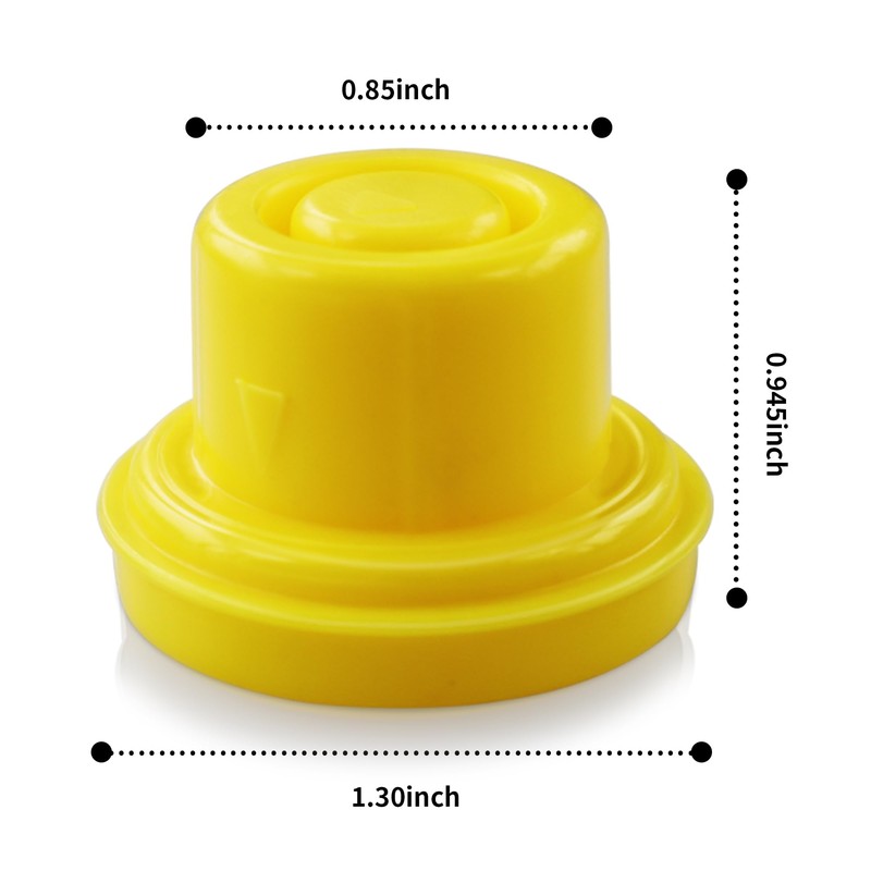 12 PCS Blitz Gas Can Spout Cap Fits Self Venting