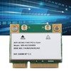 Yunseity AX210HMW WiFi 6E Wireless Card Tri-Band 802.11 A/B/G/N/AC/AX Half