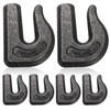 SOUJOY 6 Pack Weld on Grab Hook, 3/8" Tractor Bucket