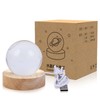 3D Crystal Ball Nightlight Decolamp Solar System Model Decor Science