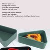 Reusable Pizza Storage Container Food Grade Silicone Pizza Storage Box