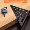 Stair Gauge Knob Metal Stair Stringer Layout Tool Tall Stair
