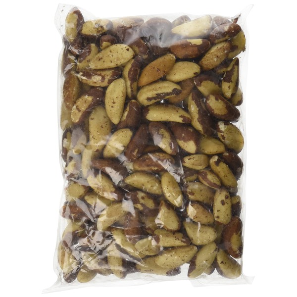 Raw Whole Brazil Nuts, 1LB by Bayside Candy